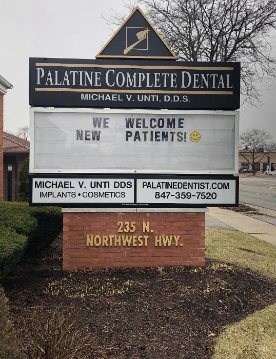 Palatine Complete Dental Exterior sign