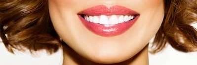close up of palatine woman's smile