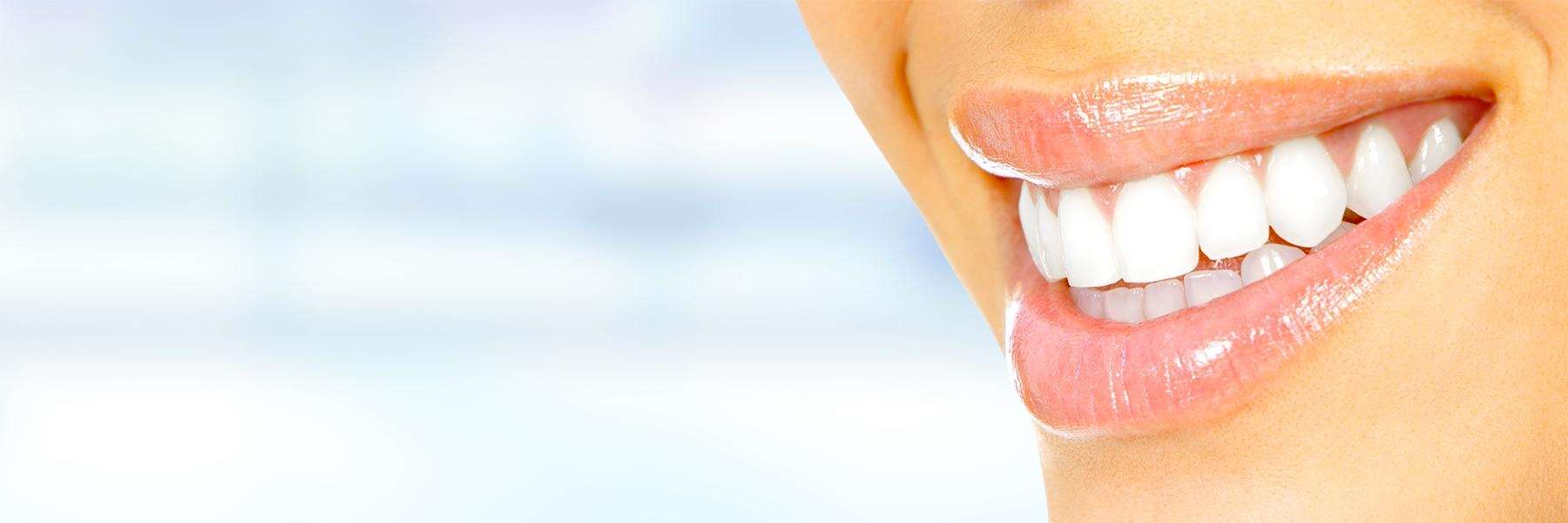 woman smiling after cosmetic dentistry