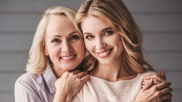 A mother and daughter smiling | Dental Implants Palatine IL