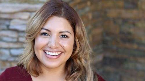 woman smiling 
