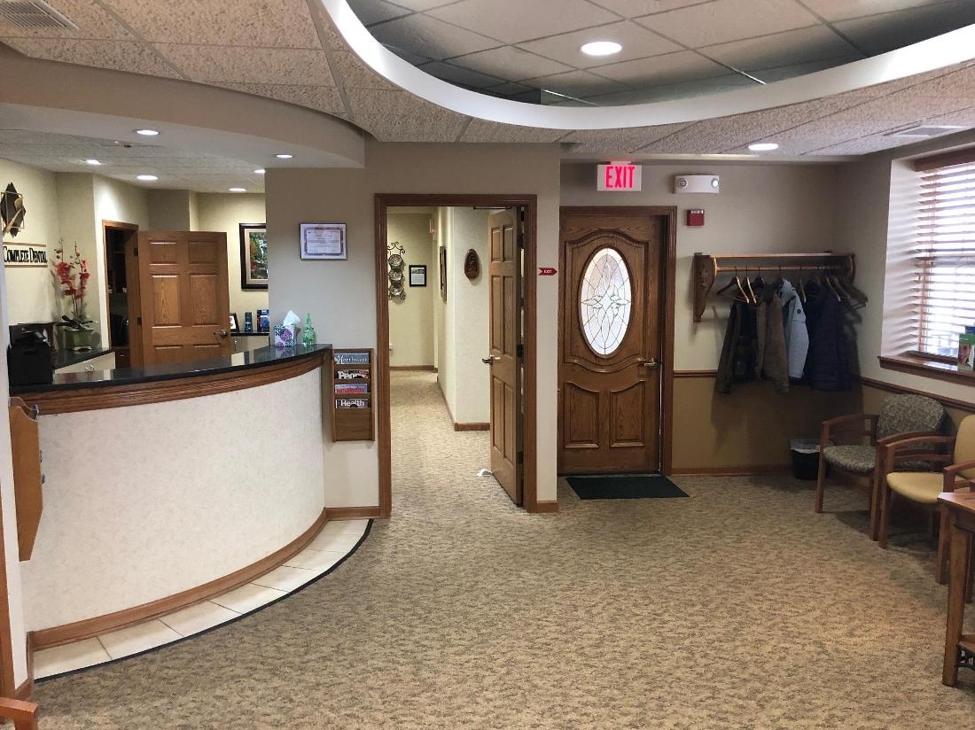 comfortable waiting area at Palatine Complete Dental